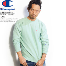 Champion CREW NECK SWEAT SHIRT -LIME- C3-P001画像