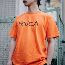 RVCA BIG RVCA SS ORANGE AJ041233-ORG画像