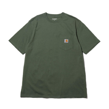 Carhartt S/S POCKET T-SHIRT GREEN I02209-119画像