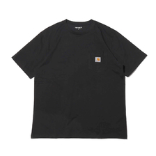 Carhartt S/S POCKET T-SHIRT BLACK I02209-119画像