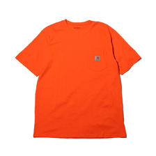 Carhartt S/S POCKET T-SHIRT ORANGE I02209-119画像