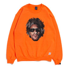 APPLEBUM Psycho Crew Sweat NEON ORANGE画像
