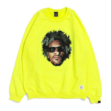 APPLEBUM Psycho Crew Sweat NEON YELLOW画像