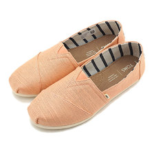 TOMS WMS Alpargata Coral Pink Heritage Canvas 10013519画像
