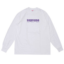 Supreme 19SS The Real Shit L/S Tee WHITE画像