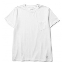CRIMIE 2P-PACK PREMIUM CREW NECK POCKET T-SHIRT (WHITE) C1K1-CXTE-CP01画像