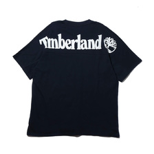 Timberland YCC SS Tee Back linear DARK SAPPHIRE A1OAG-433画像