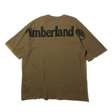 Timberland YCC SS Tee Back linear MARTINI OLIVE A1OAG-Q69画像