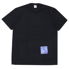 Supreme 19SS Middle Finger To The World Tee BLACK画像