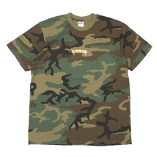 Supreme 19SS Fronts Tee WOODLAND CAMO画像