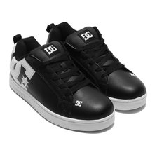 DC SHOES COURT GRAFFIK LITE BLACK/WHITE DM191603-BLK画像