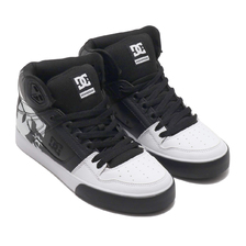 DC SHOES PURE HIGH-TOP WC SE SN BLACK/WHITE FADE DM191029-BWF画像