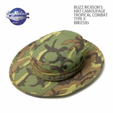 Buzz Rickson's HAT CAMOUFAGE TROPICAL COMBAT TYPE II BR02585画像