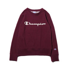 Champion CREW NECK SWEATSHIRT BURGUNDY CW-K015-109画像