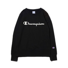 Champion CREW NECK SWEATSHIRT BLACK CW-K015-090画像