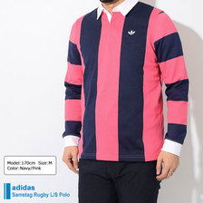 adidas Originals Samstag Rugby L/S Polo DU7852/DU7853画像