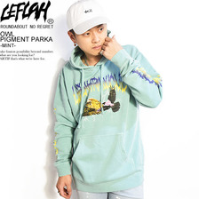 LEFLAH OWL PIGMENT PARKA -MINT-画像