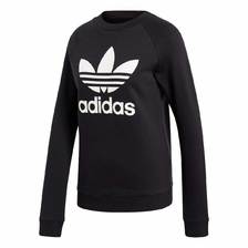 adidas Originals TREFOIL CREW SWEAT BLACK DV2612画像