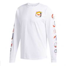 adidas GRAPHIC LS TEE WHITE DV3291画像