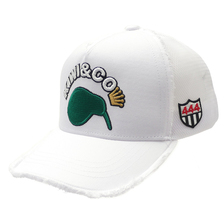 YOSHINORI KOTAKE DESIGN x Palms&co. x edit of KIWI TWILL MESH CAP WHITE画像