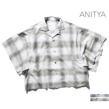 ANITYA 2019SS Poncho Open-collared Shirt 19SS-AT45画像