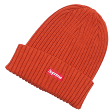 Supreme 19SS Overdyed Beanie RUST画像