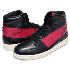 NIKE AIR JORDAN 1 HIGH OG DEFIANT black/gym red-muslin BQ6682-006画像