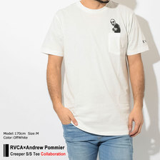RVCA × Andrew Pommier Creeper S/S Tee AJ041-203画像