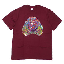 Supreme 19SS Knot Tee BURGUNDY画像