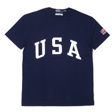 Ron Herman × POLO RALPH LAUREN USA Logo T-shirt NAVY画像