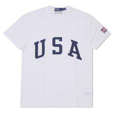 Ron Herman × POLO RALPH LAUREN USA Logo T-shirt WHITE画像