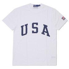 Ron Herman &times; POLO RALPH LAUREN USA Logo T-shirt WHITE画像