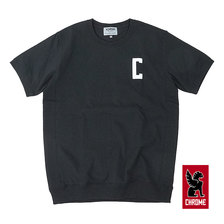 CHROME FELT SUPER HEAVY WEIGHT RIB SHORT TEE BLACK/WHITE JP086BKWT画像
