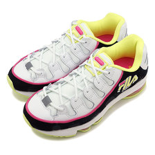 FILA SILVA TRAINER WMNS WHITE/BLACK/PURPLE F0278-0118画像