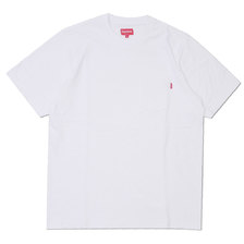 Supreme 19SS S/S Pocket Tee WHITE画像