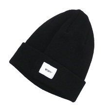 WTAPS 19SS BEANIE 03 BEANIE.ACRYLIC BLACK 191MADT-HT03画像