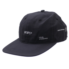 WTAPS 19SS T-6 02 CAP.COTTON.SATIN BLACK 191HCDT-HT05画像