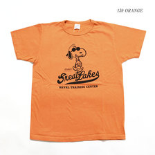 Buzz Rickson's &times; PEANUTS S/S T-SHIRT "GREAT LAKES" BR78152画像