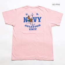 Buzz Rickson's &times; PEANUTS S/S T-SHIRT "AVIATION UNT" BR78151画像