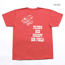 Buzz Rickson's &times; PEANUTS S/S T-SHIRT "FLYING ACE,AIR FIELD" BR78150画像