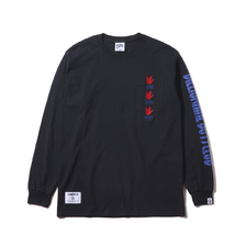 Billionaire Boys Club HAND SIGN L/S POCKET T-SHIRT BLACK BBCJP191T007画像