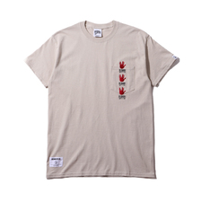 Billionaire Boys Club HAND SIGN POCKET T-SHIRT BEIGETYPE1 BBCJP191T003画像
