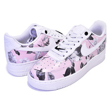 NIKE WMNS AIR FORCE 1 07 LXX FLORAL summit white/summit white AO1017-102画像