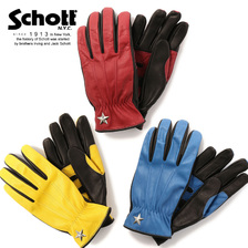 Schott ONESTAR 2TONE GLOVE 3199042画像