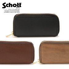 vasco LEATHER VOYAGE ROUND ZIP KEY CASE(10.5&times;5cm)画像