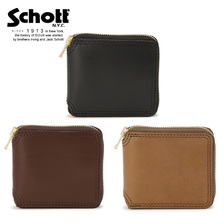 vasco LEATHER VOYAGE ROUND ZIP SHORT WALLET(9.5&times;11cm)画像