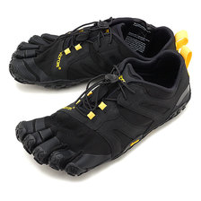 vibram FiveFingers M V-Trail 2.0 Black/Yellow 19M7601画像