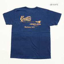 Buzz Rickson's S/S T-SHIRT "CURTISS AIRPLANE" BR78181画像
