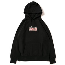 APPLEBUM Joe Cool Logo Sweat Parka BLACK画像