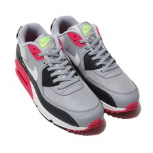 NIKE AIR MAX 90 ESSENTIAL WOLF GREY/WHITE-RUSH PINK-VOLT AJ1285-020画像
